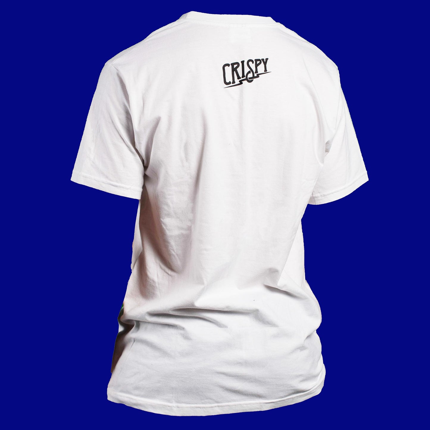 Crispy Flames | Short Sleeve White