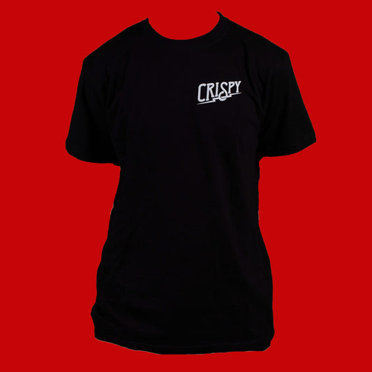 Crispy Flames |Short Sleeve Black